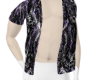 Purple goth top