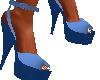 h town blue shoes