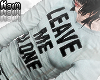 ♱ leave me