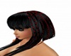 Black/Red Cleo Hair