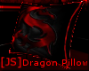 [JS] Red Dragon Pillow