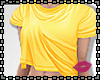 B T-shirt Yellow