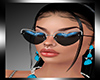 Heart Glasses Blue