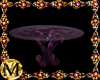 purple glass table