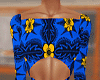Blue and Yellow African