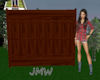 JMW~Privacy Fence~Walnut