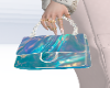 Ocean blue  Purse