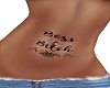 Female Belly Tattoo