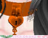 Chained Collar Orange