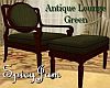 Antique Lounge Green