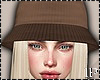 Autumn Brown Hat Blond