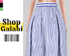 ❡ Alma Striped Skirt