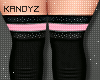 !!K Glitz Stocking Pinky