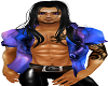 Purple N B Muscle Shirt