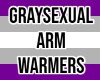 Graysexual Arm Warmers