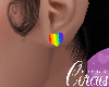 C` Pride Rainbow Heart
