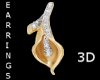 CA 3D Gold/DiamondFlower