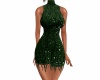 Green Glitter Dress