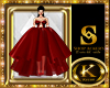 the queen Red Dress