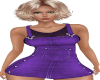 Purple RL Overall Dress