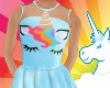Kid Unicorn Dress