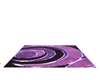 Carpet purple swirl