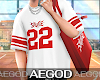 Ⲁ𝓖 Oversized Tee