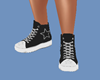BlackWhite Diamond Shoes