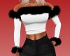 Off Shoulder Fur