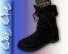 C' Black Army Boots