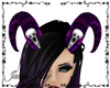 Purple Skull Horns