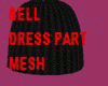 AO~MESH BELL DRESS BTM