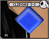 ~DC) ClipOns M [blue]