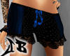 JB Frilly Blue Shorts