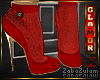 zZ Sock Boots Red