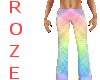*R*Rainbow Baggy Pants