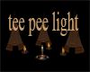 tee pee light