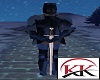 Medieval Blue Knight
