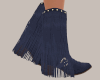 Suede Cowgirl - Navy