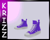Female Purple Sneakers