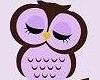 Lilac Owl Pj Top