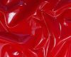 clear red layerable coat