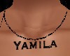 collar yamila negro