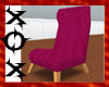 Pink Textured Chair