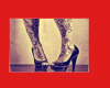 tattoos and heels