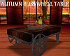 Autumn Bliss Wheel Table