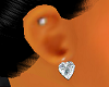 Diamond Heart earrings