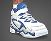 Sneakers Blue x White