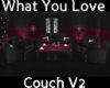 ::Love Large Couch::