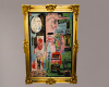 In Italian - Gold Frame